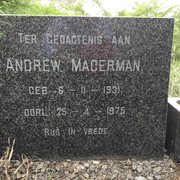 MAGERMAN Andrew 1931-1975