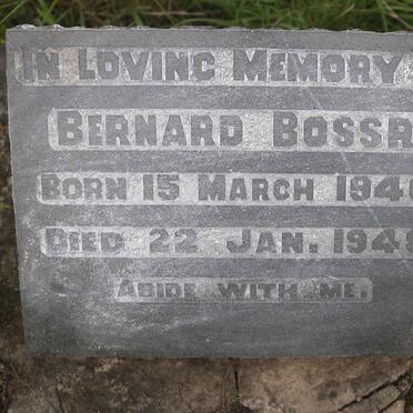 BOSSR Bernard 1946-1948