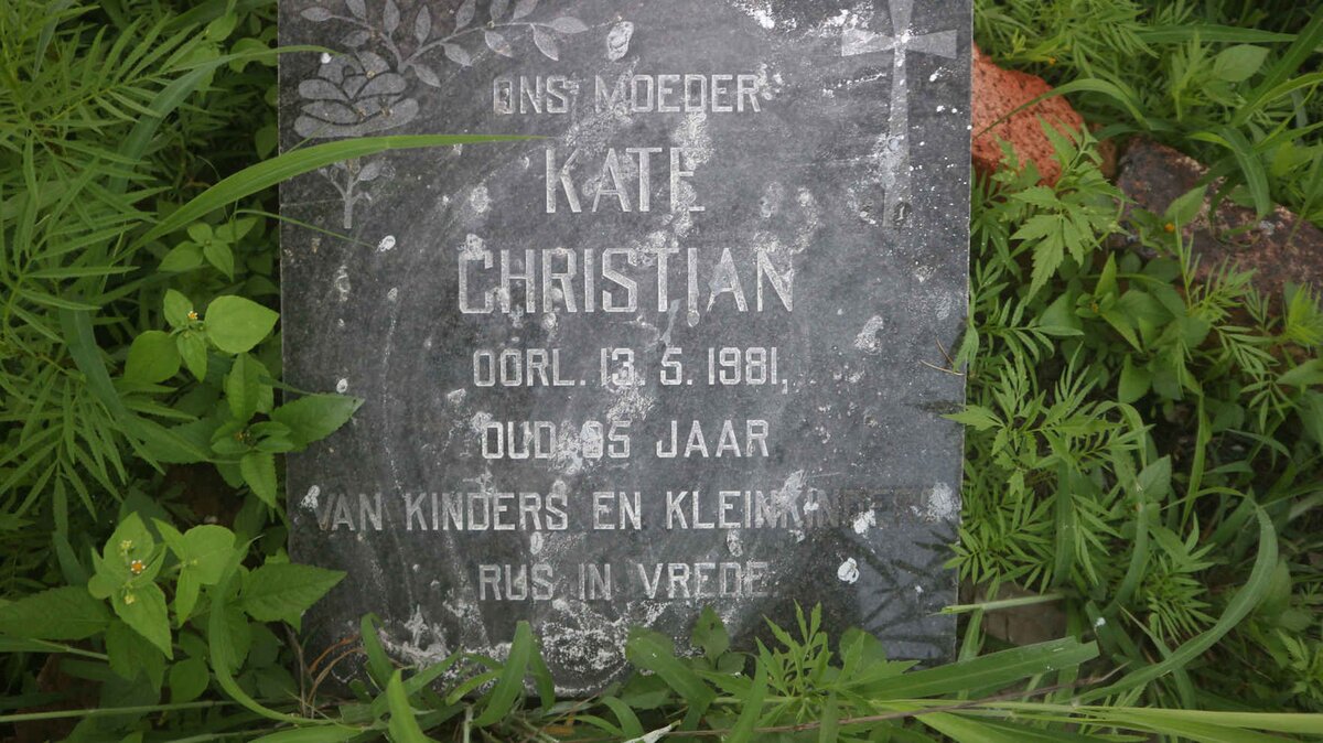 CHRISTIAN Kate -1981