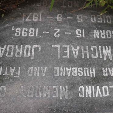 JORDAAN John Michael 1896-1971