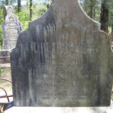 BARKER Ernest Delabere -1914 &amp; Margaret Buddin -1914