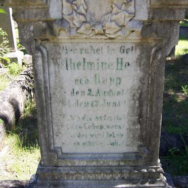 HEIN Wilhelmine nee RAPP 1829-1898