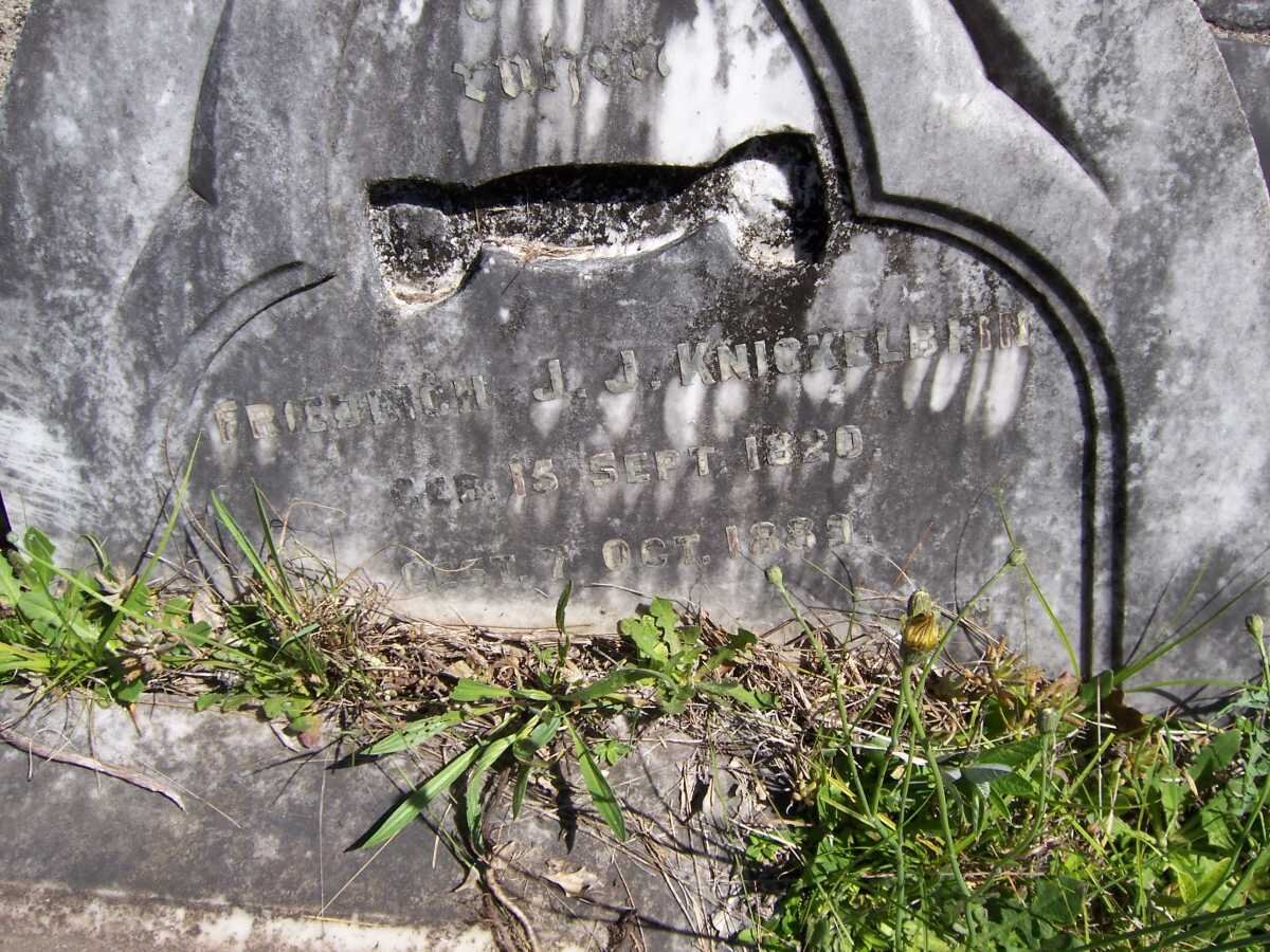 KNICKELBEIN Friedrich J.J. 1820-1889