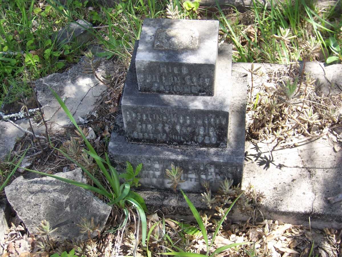 KARSHAGEN Pauline Rosalind 1919-1920