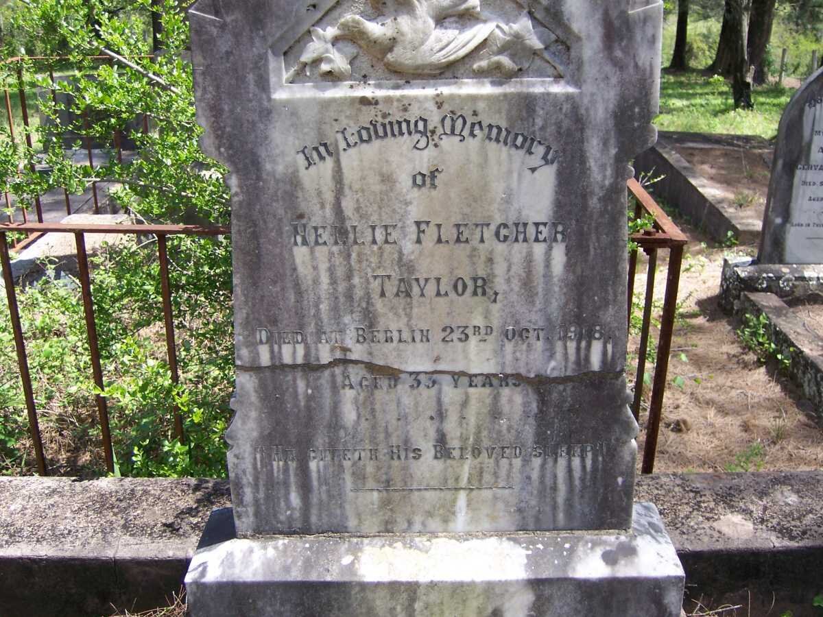 TAYLOR Nellie Fletcher -1918