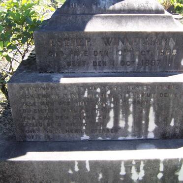 WINKELMANN Esther nee PAPE 1868-1897