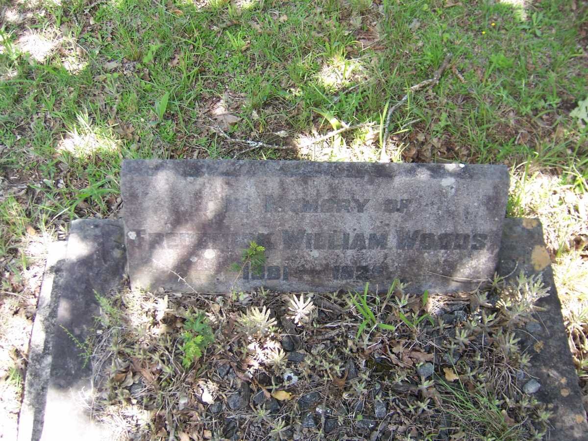 WOODS Frederick William 1881-1925