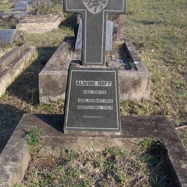 HOFT Alwine nee FIETZE 1868-1924
