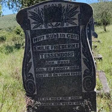 TESSENDORF Emilie Friederike nee BUSS 1868-1942