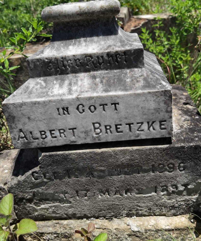 BRETZKE Albert 1896-1897