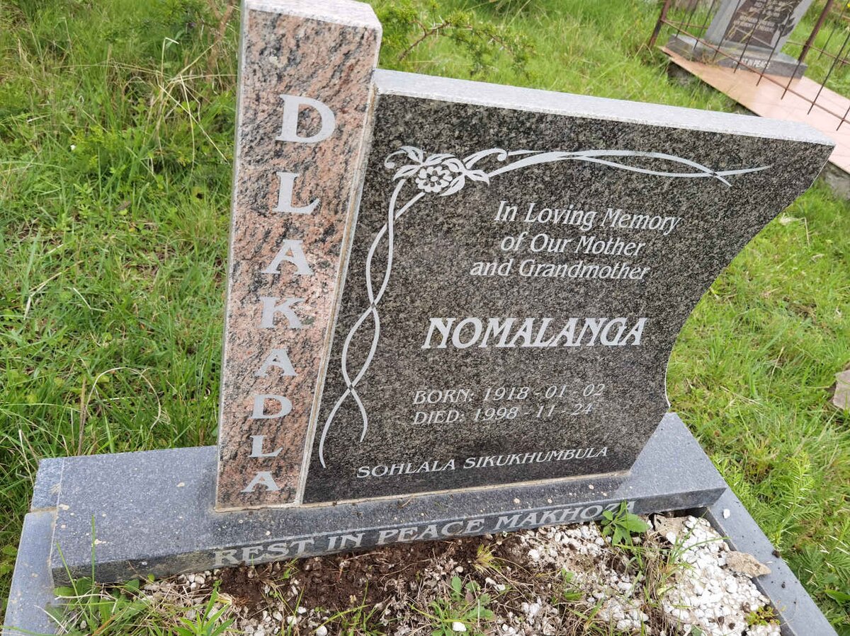 DLAKADLA Nomalanga 1918-1998