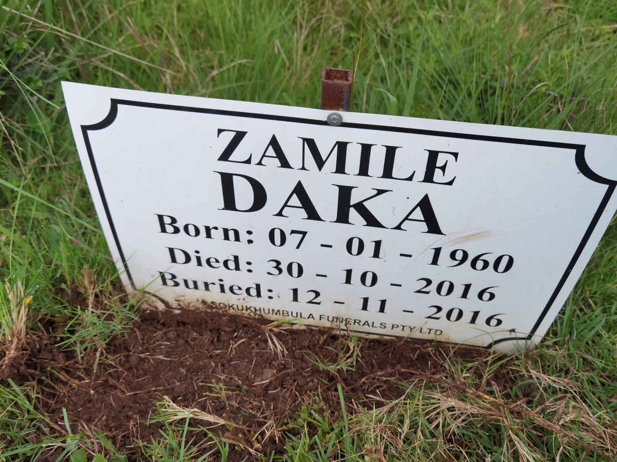 DAKA Zamile 1960-2016