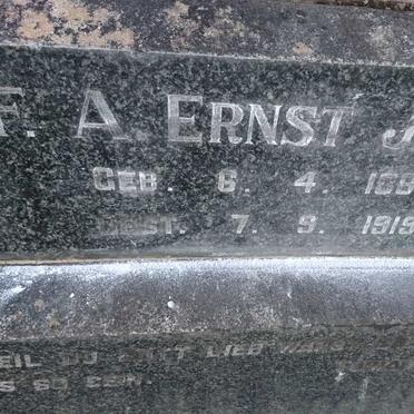 JOHL F.A. Ernst 1884-1919