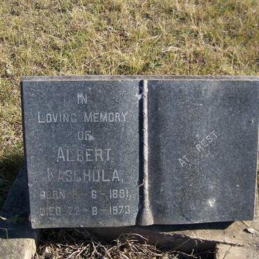 KASCHULA Albert 1891-1973