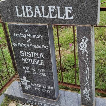 LIBALELE Sisina Notusile 1925-2008