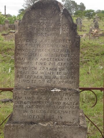 LANGHEIN Karsten 1809-1882