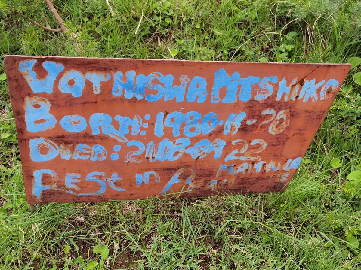 MTSHIKO Vothiswa 1980-2008