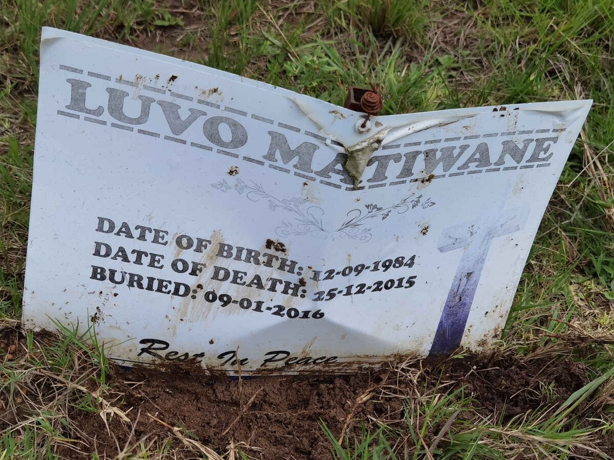 MATIWANE Luvo 1984-2015