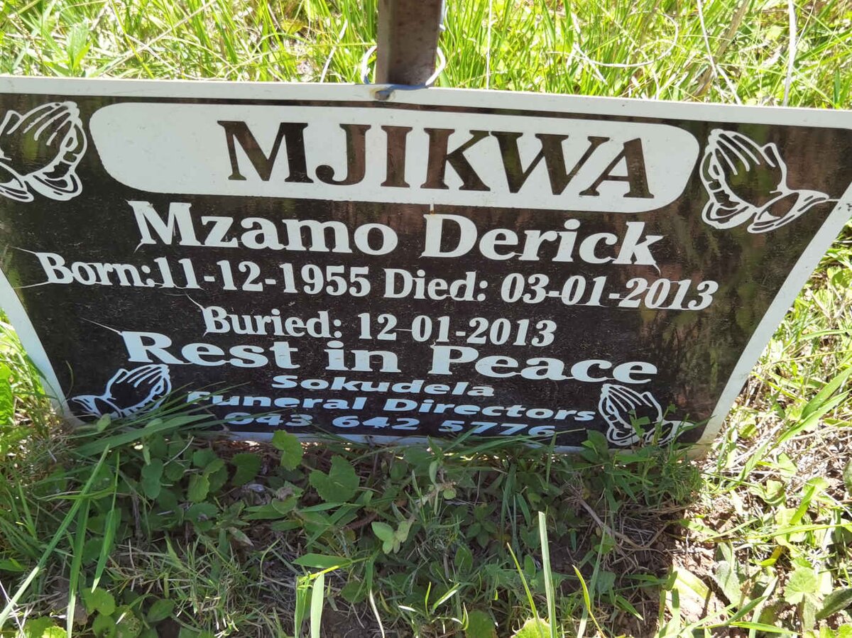 MJIKWA Mzamo Derick 1955-2013