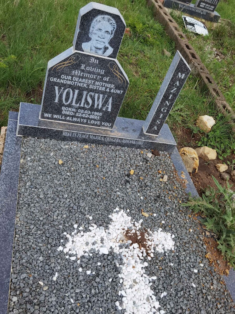 MAZINGISA Yoliswa 1966-2021