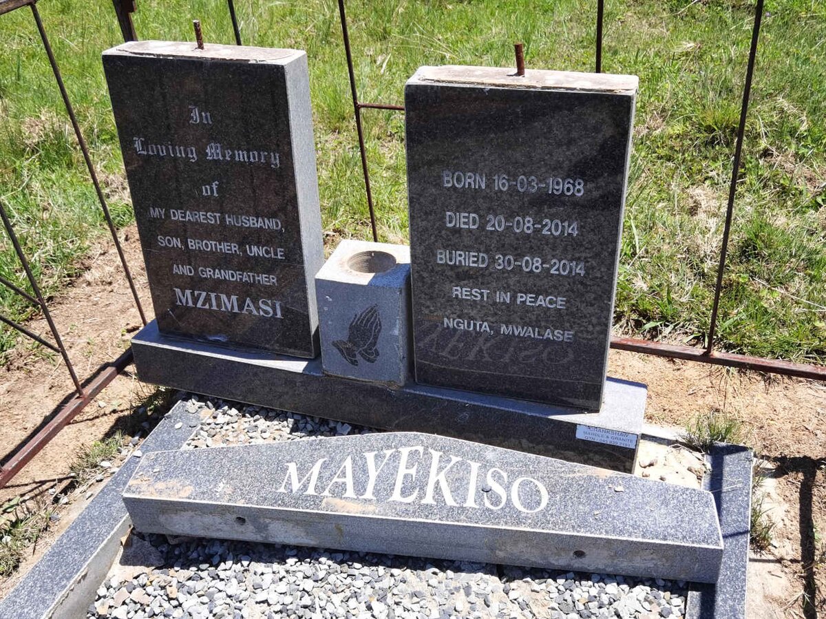 MAYEKISO Mzimasi 1968-2014