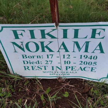 NOKAMA Fikile 1940-2005