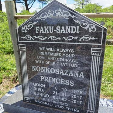 SANDI Nonkosazana Princess, FAKU- 1978-2017