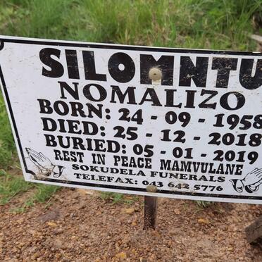 SILOMNTU Nomalizo 1958-2018