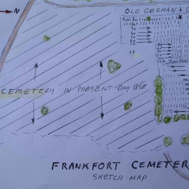 10. Frankfort Cemetery map
