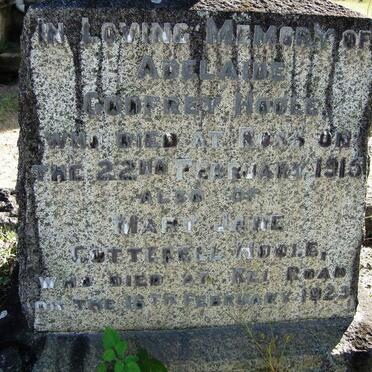 HOOLE Adelaide Godfrey -1915 :: HOOLE Mary Jane Cotterell -1923