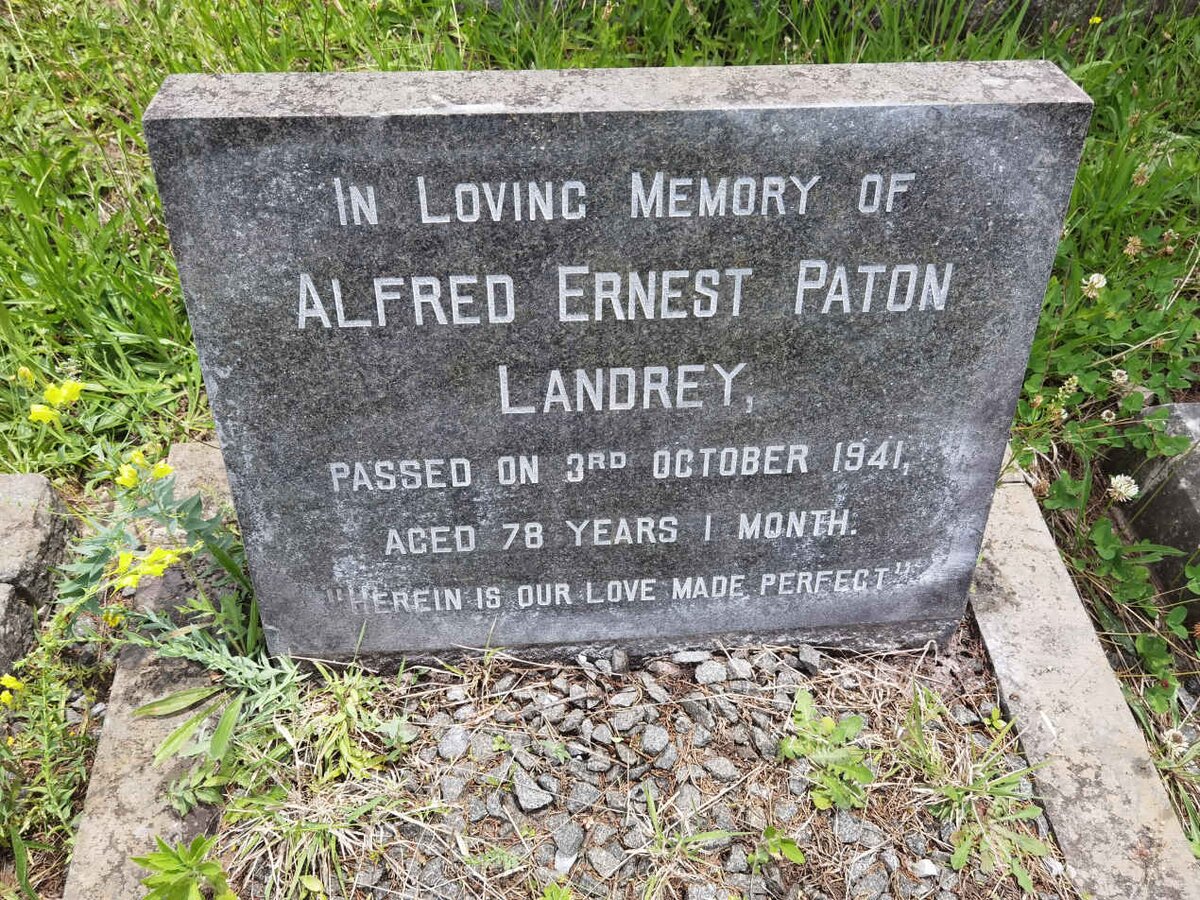 LANDREY Alfred Ernest Paton -1941