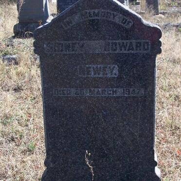 NEWEY Sidney Howard -1947 &amp; Catherine Ada MILLS 1897-1929