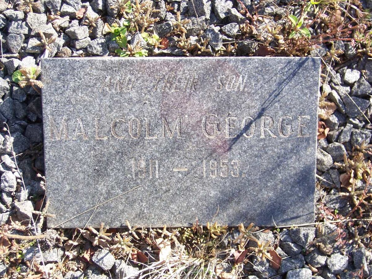 BURSEY Malcolm George 1911-1953