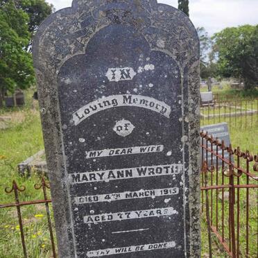 WROTH Mary Ann -1915