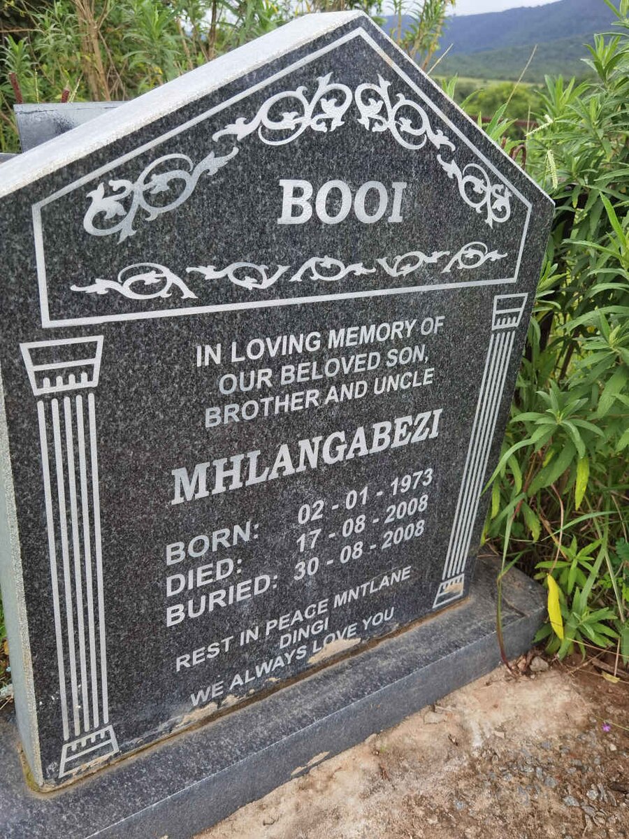 BOOI Mhlangabezi 1973-2008