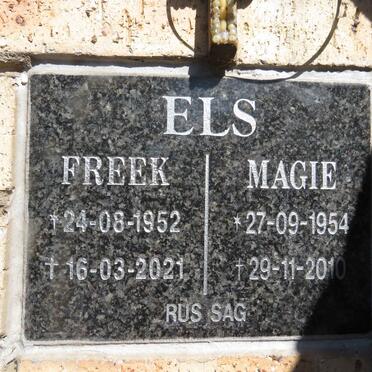 ELS Freek 1952-2021 &amp; Magie 1954-2010