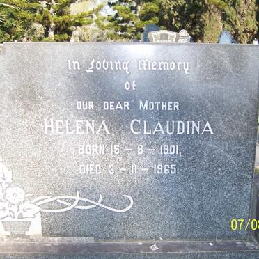 ? Helena Claudina 1901-1965