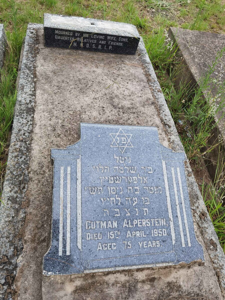 ALPERSTEIN Gutman -1950