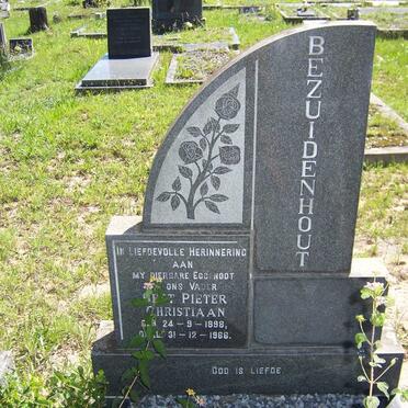 BEZUIDENHOUT Gert Pieter Christiaan 1898-1966