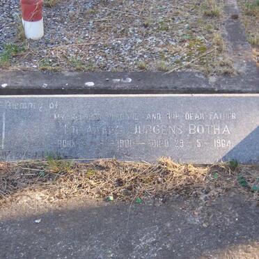 BOTHA Johannes Jurgens 1901-1964