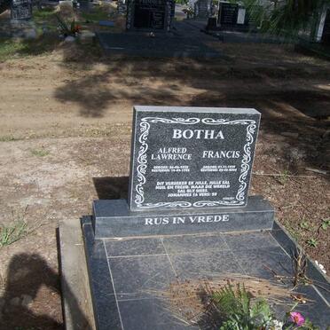 BOTHA Alfred Lawrence 1938-1995 &amp; Francis 1939-2000