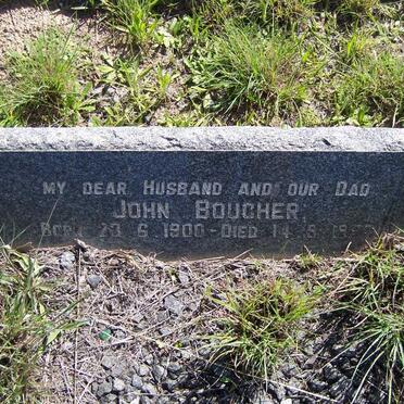 BOUCHER John 1900-1957