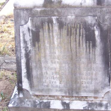 BOCK Friedrich Wilhelm 1822-1908