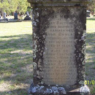 BRITCHER Henry -1877 :: CROYDON John  -1877