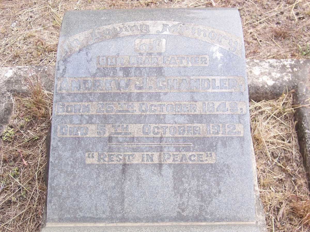 CHANDLER Andrew J. 1849-1912