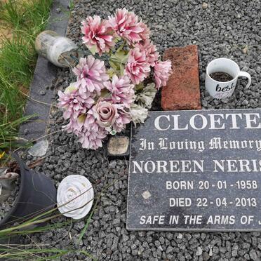 CLOETE Noreen Nerissa 1958-2013