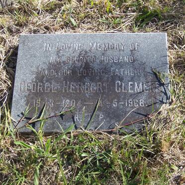 CLEMENT George Herbert 1904-1968