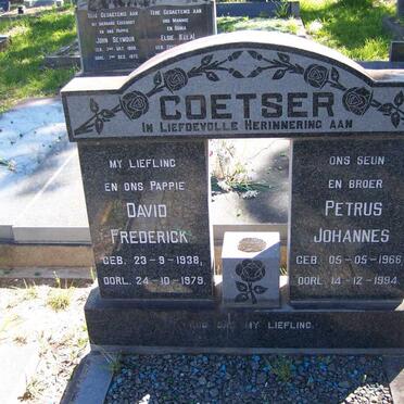 COETSER David Frederick 1938-1979 :: COETSER Petrus Johannes 1966-1994