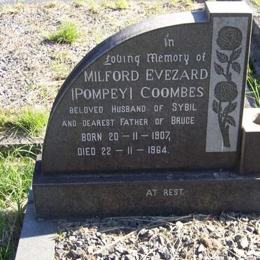COOMBES Milford Evezard 1907-1964