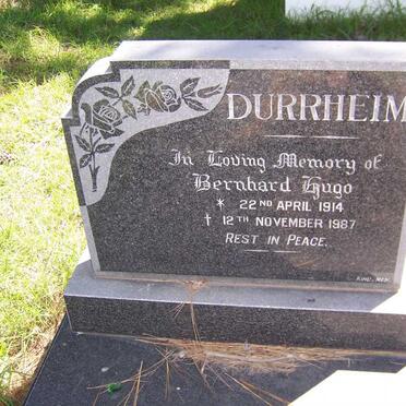 DURRHEIM Bernhard Hugo 1914-1987